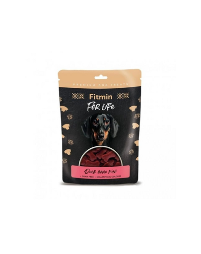 FITMIN For Life Duck Bone Mini 70g recompense moi câini, cu rață