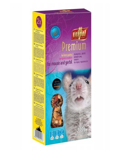 VITAPOL Smakers Premium pentru soareci si gerbili 2 buc.