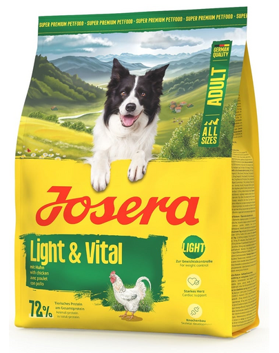 JOSERA Light Vital 900g hrană câini controlul greutății