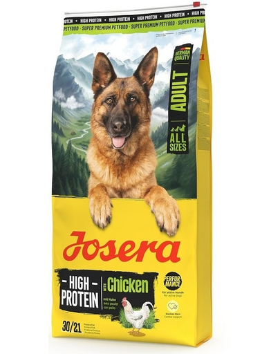JOSERA High Protein Adult Chicken 12,5 kg hrană câini activi și sportivi