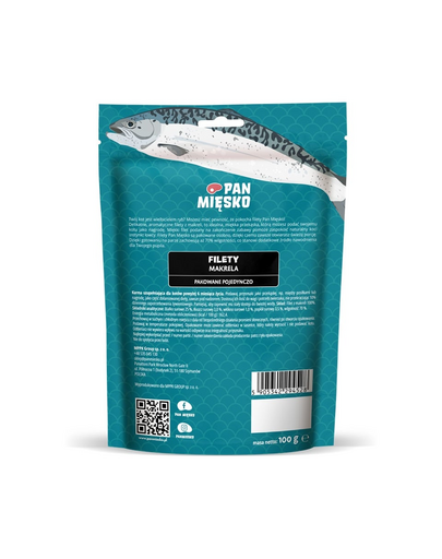 Filety Makrela przysmak dla kota 100 g