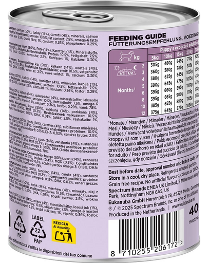 Life Care Puppy Rich in Turkey 400 g pasztet dla szczeniąt bogaty w indyka i marchewkę