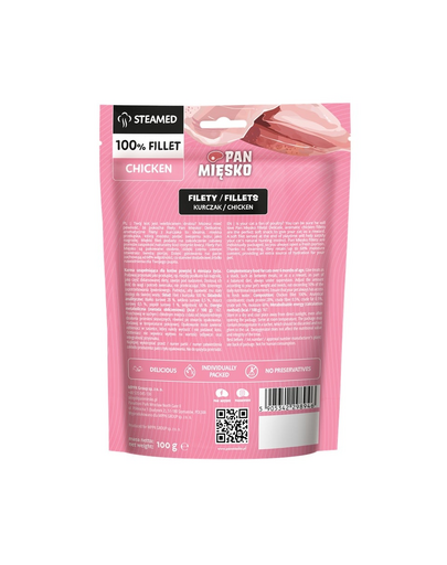 Filety Kurczak przysmak dla kota 100 g