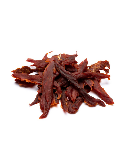 Fileuri moi din rață pentru câini Mr. Pretzel 500 g gustare naturală și sănătoasă