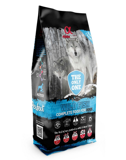 ALPHA SPIRIT Hrana uscata completa pentru caini Wild Fish 12 kg