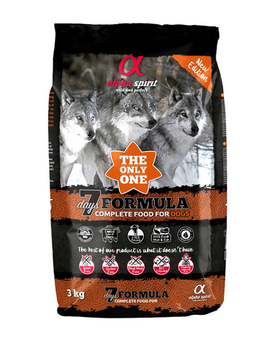 ALPHA SPIRIT The only one 7 days Mancare uscata caine 3 kg