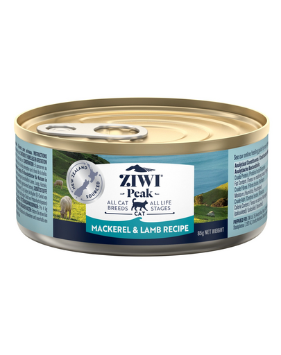 ZIWIPEAK Cat Mackerel&Lamb Hrana umeda pentru pisici, cu macoru si miel 85 g