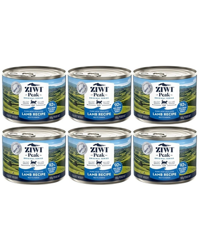 ZIWIPEAK Cat Lamb Jagnięcina 6x185 g