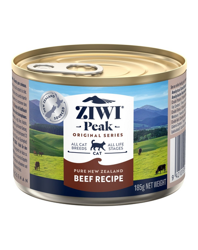 ZIWIPEAK Cat Beef Hrana umeda pentru pisici, cu carne de vita 185 g