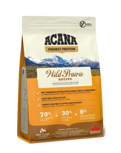 ACANA Wild Prairie Dog hrana uscata caini adulti 2 kg