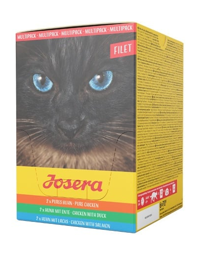 JOSERA Multipack Filet 6x70 g hrană umedă pisici adulte