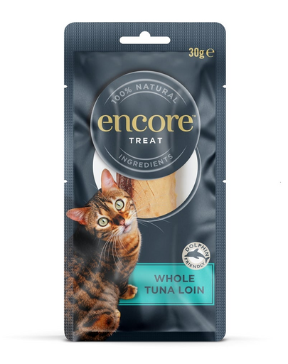 ENCORE Cat Treat Whole Tuna Loin recompensă file de ton pentru pisici 30 g
