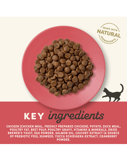 APPLAWS Cat Adult Chicken with Extra Duck 2 kg kurczak i kaczka dla kotów