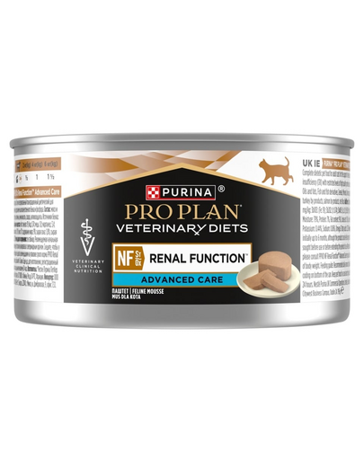 PURINA PRO PLAN Veterinary Diets Feline NF St/Ox Renal Function Advanced Care Mousse 195 g hrană veterinară pentru pisici cu insuficiență renală