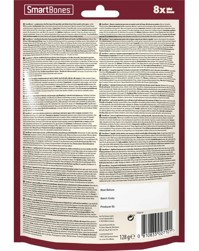 Chicken mini 8 szt. gryzak dla psów ras małych kurczak