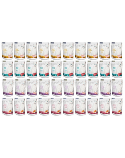 PIPER Animals Cat saszetka 40x100 g mokra karma dla kotów