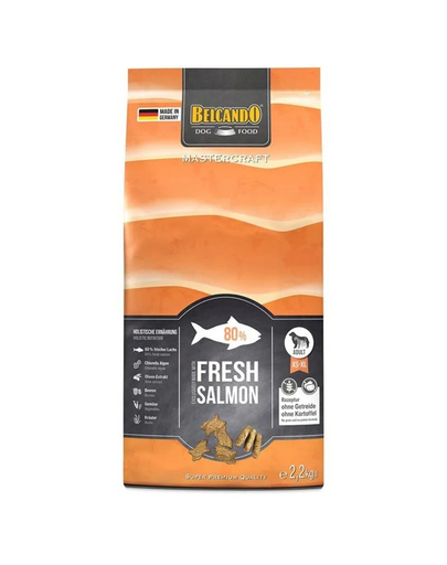 BELCANDO Mastercraft Fresh salmon Hrana uscata pentru caini adulti activi, cu somon 2,2 kg
