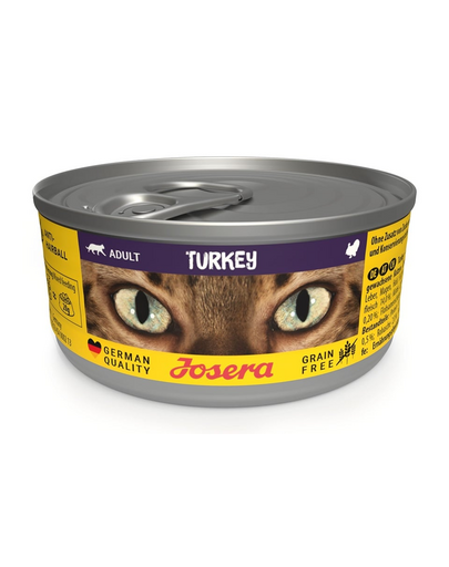 JOSERA Adult Turkey 85g hrană pentru pisici, din curcan
