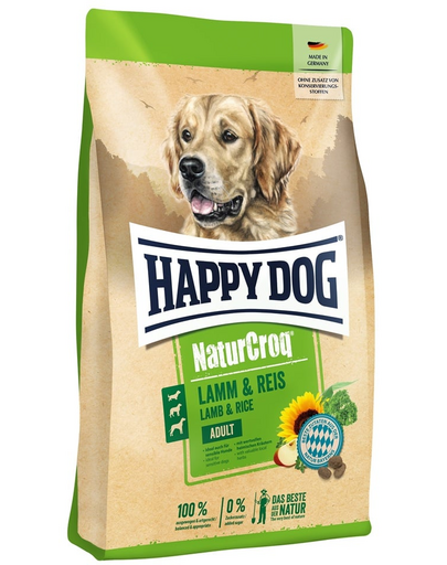 HAPPY DOG NaturCroq Miel & Orez hrană uscată pentru câini adulți sensibili 11 kg