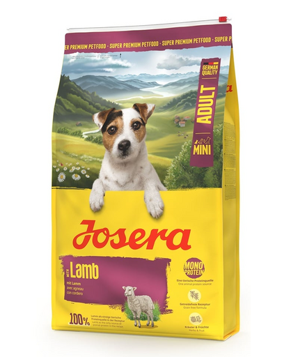 JOSERA Lamb Adult Mini 2x10 kg hrană cu miel pentru câini