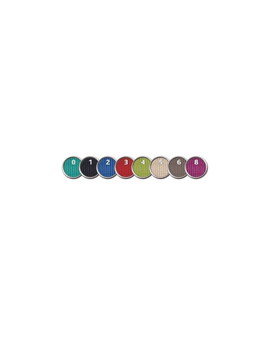 TRIXIE Lesă dual / 2 x weave 2m/20mm negru