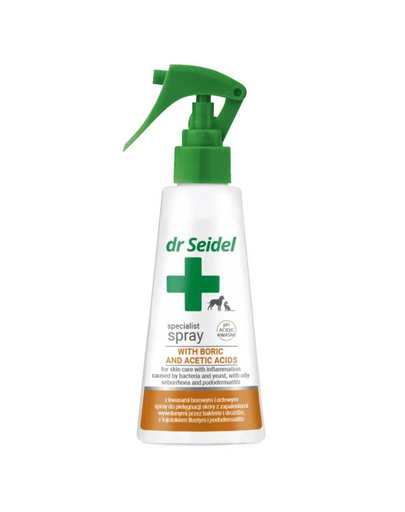 Spray piele câini și pisici DR SEIDEL 100 ml antibacterian și antifungic