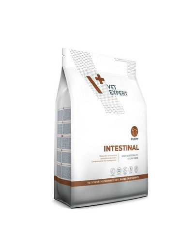 VET EXPERT Veterinary Diet Intestinal Puppy 2 kg hrană dietetică pentru căței cu tulburări de digestie și absorbție