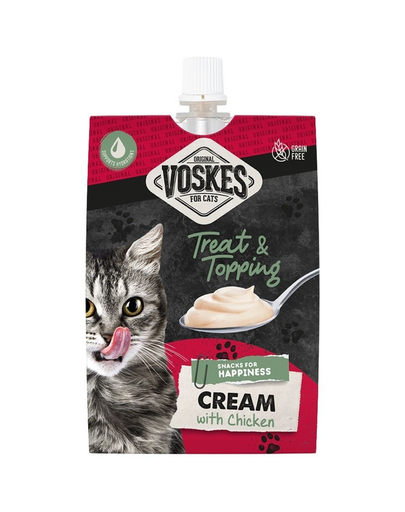 VOSKES Cream cu pui 90 g cremă snack pentru pisici