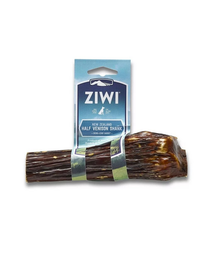 ZIWIPEAK Chews Dog Venison Shank Half Unit Os de cerb pentru caini