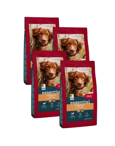MERA Essential Adult 4x2kg z drobiem, sucha karma dla psa