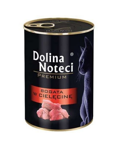 Premium Bogata w cielęcinę dla kotów dorosłych 400 g