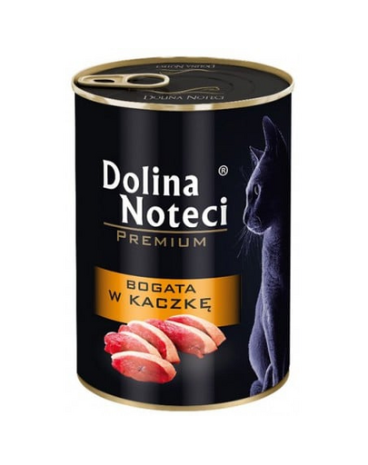 Premium Bogata w kaczkę karma dla dorosłych kotów 400 g