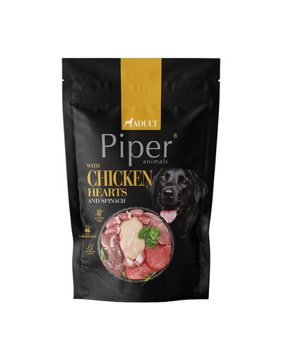 PIPER Animals inimi pui și spanac hrană câini 10x500 g