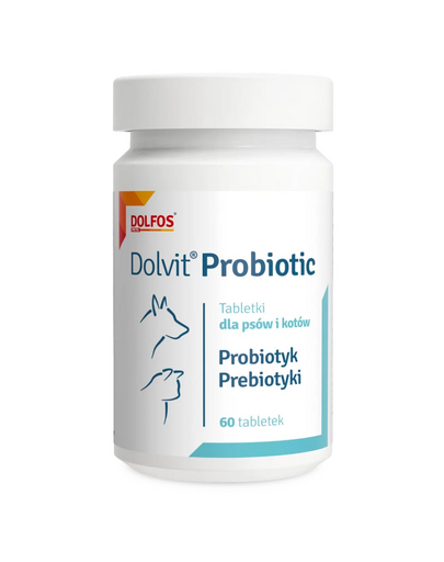 DOLFOS Dolvit Probiotic Mini probiotic câini și pisici, 60 tablete
