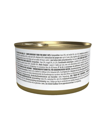 Hrană complementară pisici ton și barbun SCHESIR Complements în jeleu 70 g