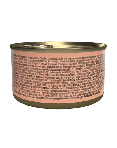Hrană pisici ton și somon 85 g SCHESIR în jeleu