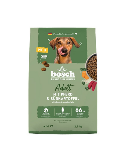 BOSCH HPC Adult 2,5 kg cal și cartof dulce hrană pentru câini