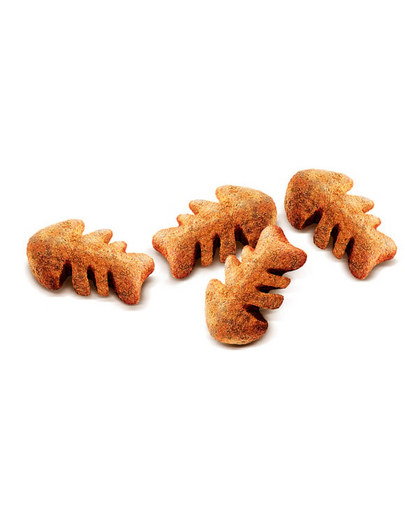 Crunchy snacks chrupiące przysmaki z łososiem i borówkami 200 g