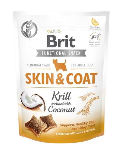 Care Dog Functional Snack skin&coat Krill 150 g przysmaki na skórę i sierść dla psa