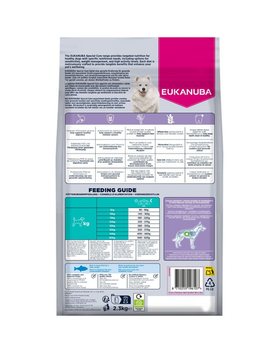 EUKANUBA Special Care Adult Sensitive Skin 2,3 kg sucha karma dla dorosłych psów z wrażliwą skórą