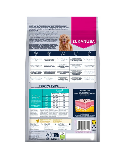 EUKANUBA Special Care Adult Overweight 2,3 kg sucha karma dla dorosłych psów z nadwagą