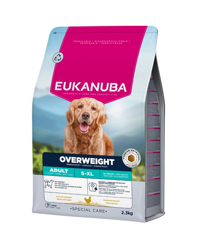EUKANUBA Special Care Adult Overweight 2,3 kg sucha karma dla dorosłych psów z nadwagą