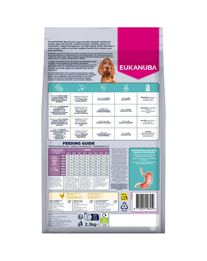EUKANUBA Special Care Puppies with Sensitive Digestion 2,3 kg karma dla szczeniaków z wrażliwym układem pokarmowym