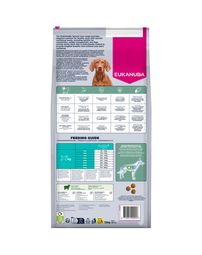 EUKANUBA Special Care Adult Mono-Protein Lamb 12 kg sucha karma dla dorosłych psów, bogata w świeżo mrożoną jagnięcinę