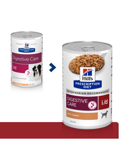 HILL'S Prescription Diet Canine i/d Digestive Care 9+3 CADOU hrană dietetică câini, pentru afecțiuni digestive