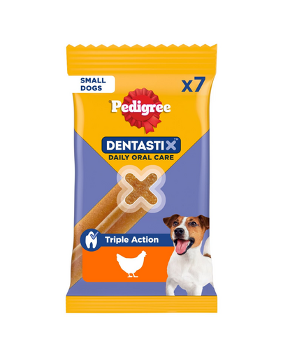 DentaStix (małe rasy) przysmak dentystyczny dla psów 7 szt. - 110g