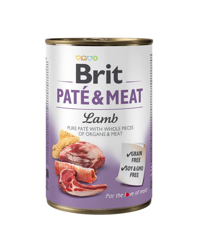 Pate&Meat lamb 400 g pasztet z jagnięciną dla psów