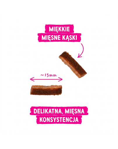 SANABELLE Meat Bites recompense moi pentru pisici, cu pui proaspăt 55 g fără cereale