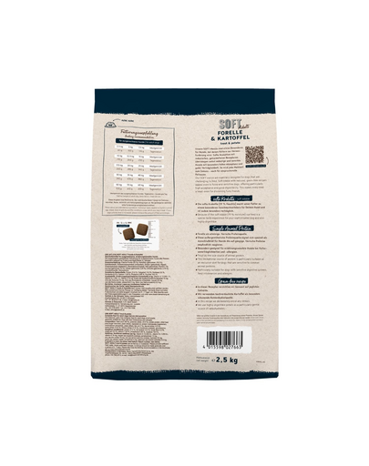 BOSCH HPC Soft Adult 2,5 kg păstrăv și cartof hrană câini