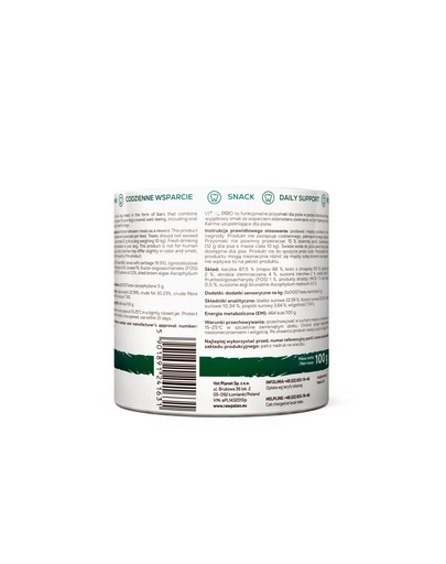 RAW PALEO Vital Pro Dental Duck Medium Large cu rață 100 g recompensă funcțională monoproteică pentru igiena orală a câinilor medii și mari